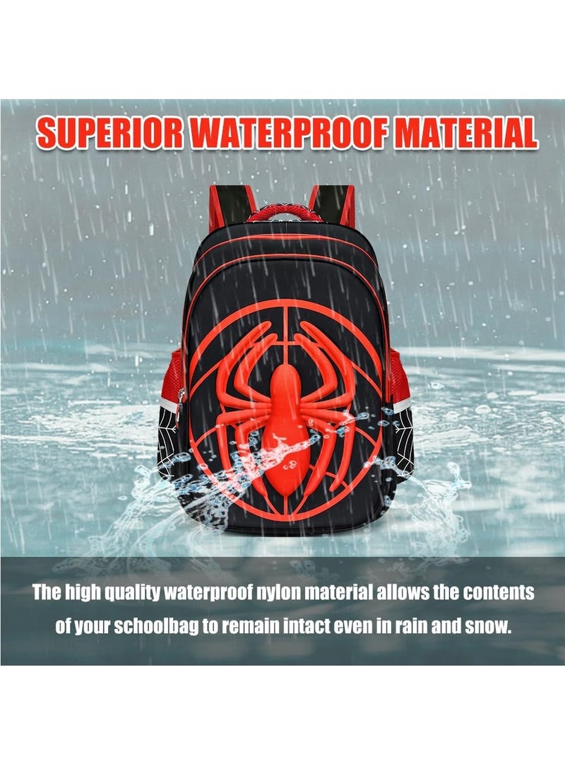 RATSAW Kids School Backpack,16.5" Super Hero Cartoon Schoolbag Lightweight Waterproof Book Bag for Kids Boys Large Capacity Back to School Children Supplies  - Image 5