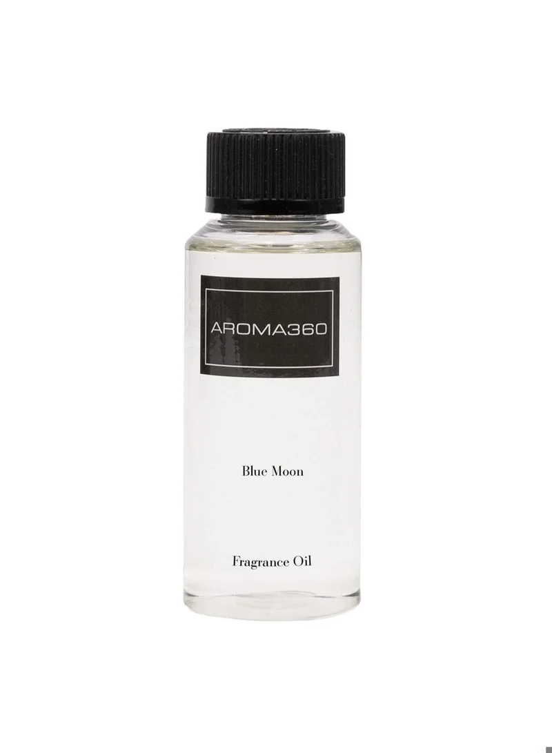 AROMA360 Blue Moon Fragrance Oil Blend - Hotel Inspired for Essential Oil Diffusers - Aromatherapy Scent Diffuser Oil - Blue Cedar, Lavender, and Eucalyptus - 50 mL