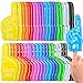Sinmoe 100 Pieces Mini Foam Finger Football Party Favors 1 Sports Fan Foam Finger Football Party Supply Basketball Baseball Soccer Sporting Events SuppliesMulticolor - Image 2