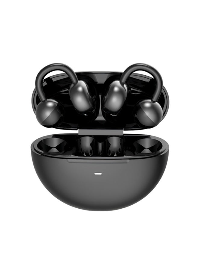 Bluetooth V6.0 Open Earbuds with Ear Hook, Touch Control, ENC Noise Reduction, Stereo Sound, IPX4 Sweatproof, 400mAh Charging Case