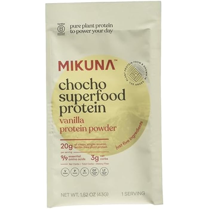 MIKUNA مسحوق بروتين ميكونا فانيلا تشوتشو SGL، 1.52 أونصة - Image 1