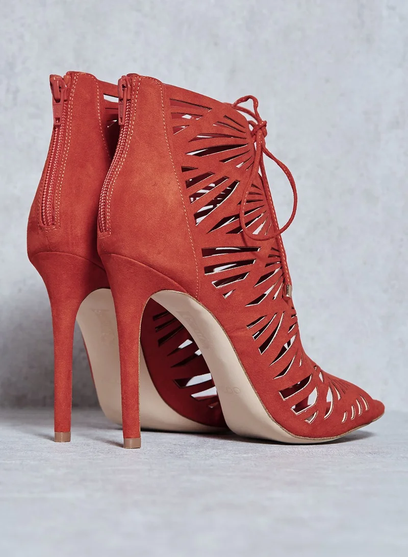 ALDO Lassie Lace Up Peep Toe Sandals