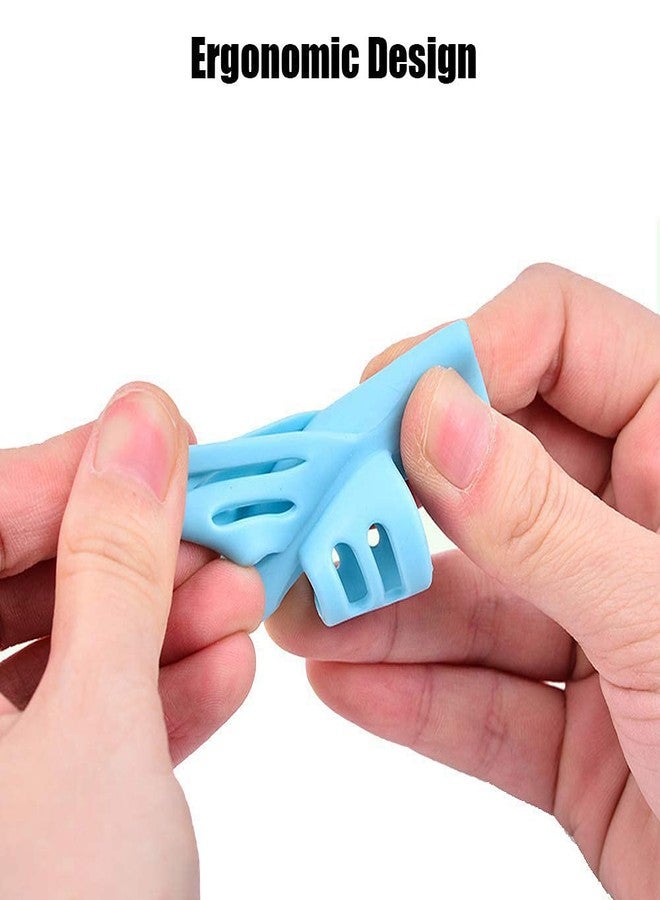 JuneLsy Pencils Grips Pencils Grips for Kids Handwriting Posture Correction Training Writing AIDS for 2-4 Year Kids toddler Preschoolers Students Children Special Needs (6PCS) - Image 5
