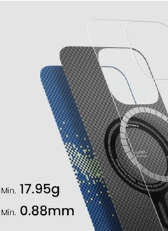 PITAKA Tactile Woven Case Milky-way for iPhone 16 Pro Max  - Image 2