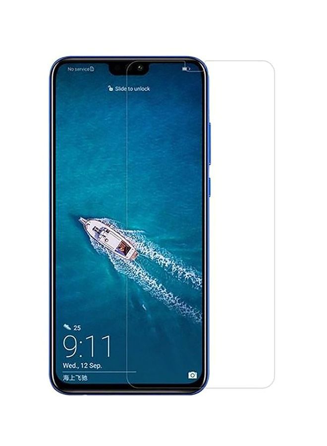 واقي شاشة من الزجاج المقوى لهاتف Huawei Honor Y9 (2019) / Huawei Enjoy 9 Plus شفاف