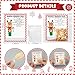 Clabby 100 Sets Magical Reindeer Food Bags 16 x 2 Inches with Reindeer Food Labels and Selfadhesive Bags for Christmas Stocking Stuffers Cookies Candies Gifts Wrapping Holiday Party Favors - Image 4