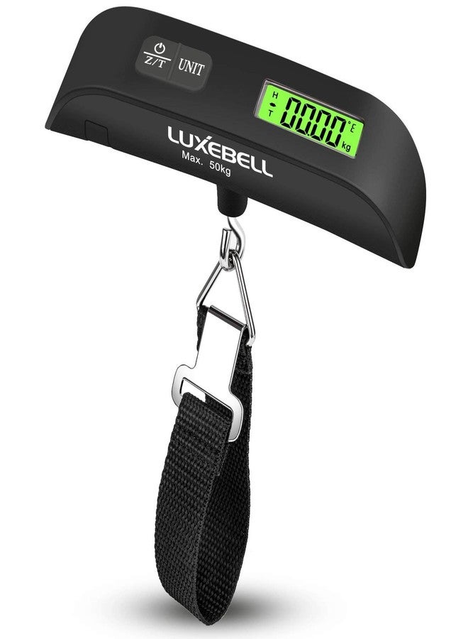 Luxebell Luggage Scale Portable Handheld Digital Suitcase Weight 110lbs Airplane Travel Essentials Gift LCD Backlight Temperature Sensor - Image 1