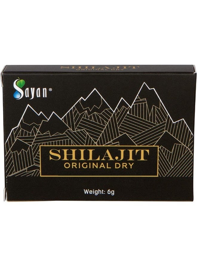 sayan Dry Shilajit Extract Solid Resin 60 Servings - Image 1