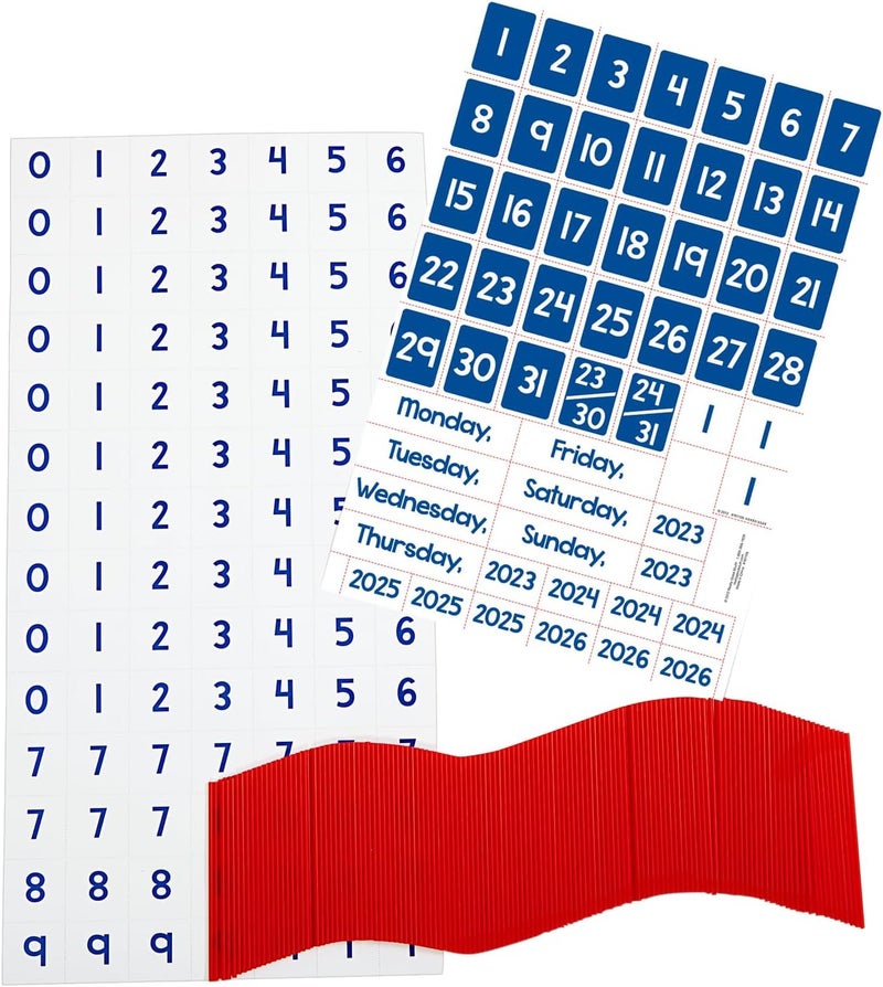 Really Good Stuff All About Today Pocket Chart - 22" x 30" - Grades K-3- Daily Classroom Calendar, Interactive and Engaging Classroom Poster, Homeschool Learning, Teacher Must Haves - Image 4