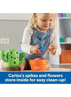 Learning Resources Carlos The Pop & Count Cactus 16 Pieces Age 18+ Months Toddler Learning Toys Preschool Toys Educational Toys For Kids Cactus Toys For Kids For Kids  - Image 2