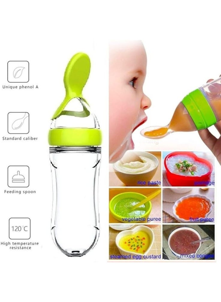 MiniMe Baby Bottle & Fruit Feeder Pacifier Gift Set | Feeding Accessories | 6+ Months | Green | Food-Safe Plastic | Soft & Gentle on Baby's Skin | Durable | Easy To Clean | Ideal For Daily Use & Gifting. - Image 3