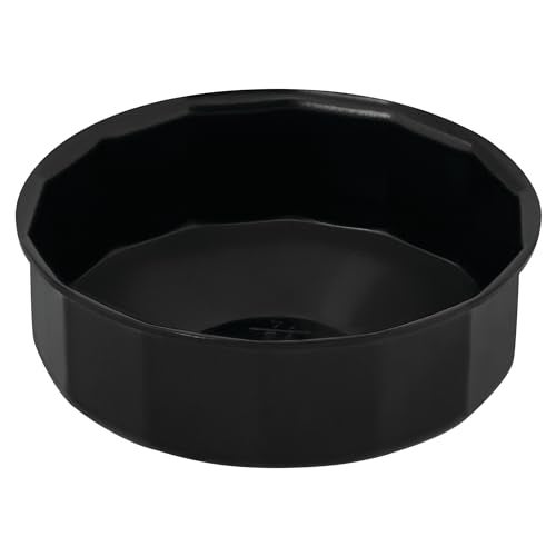 Performance Tool W54108 Steel Oil Filter Wrench, Fits Multiple Brands, for 3/8-Inch Drive Tool, Durable Construction for Strength - Image 1