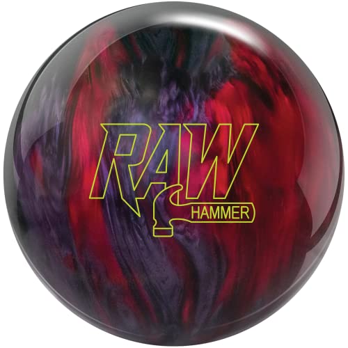 Hammer Raw Red/Smoke/Black Bowling Ball 10lbs - Image 1