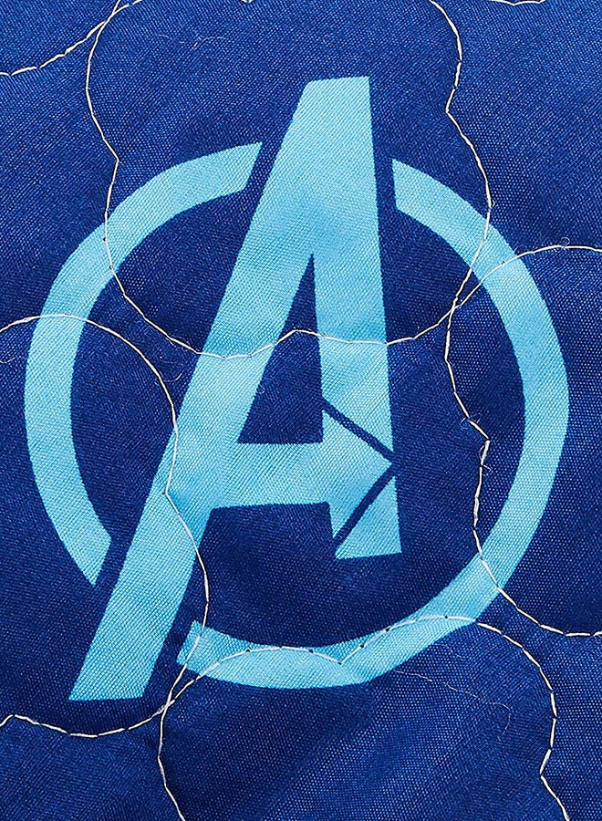 MARVEL Printed Blanket polyester Blue - Image 3