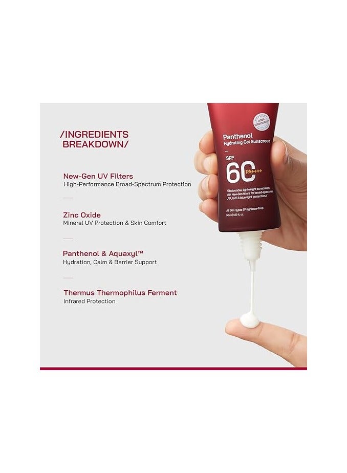 PHD Panthenol Hydrating Gel Sunscreen 50ml - Image 2