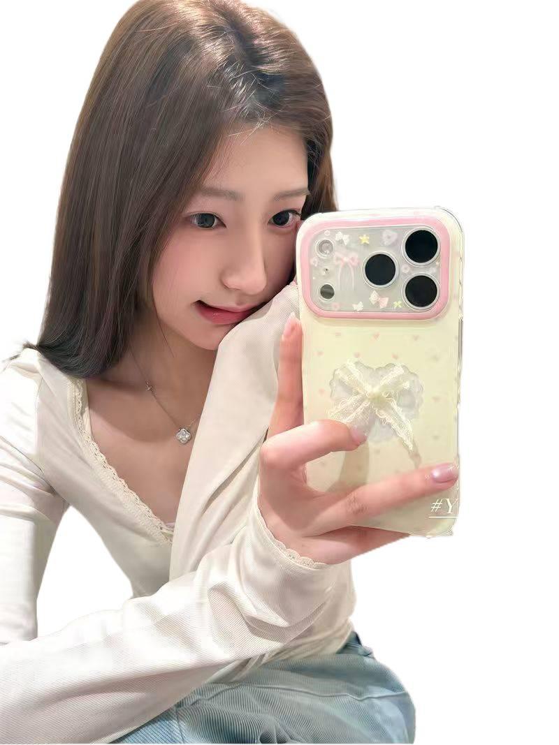 Protective Case | Yellow Base Silicone | Shockproof Cover for iPhone 13 - Image 1