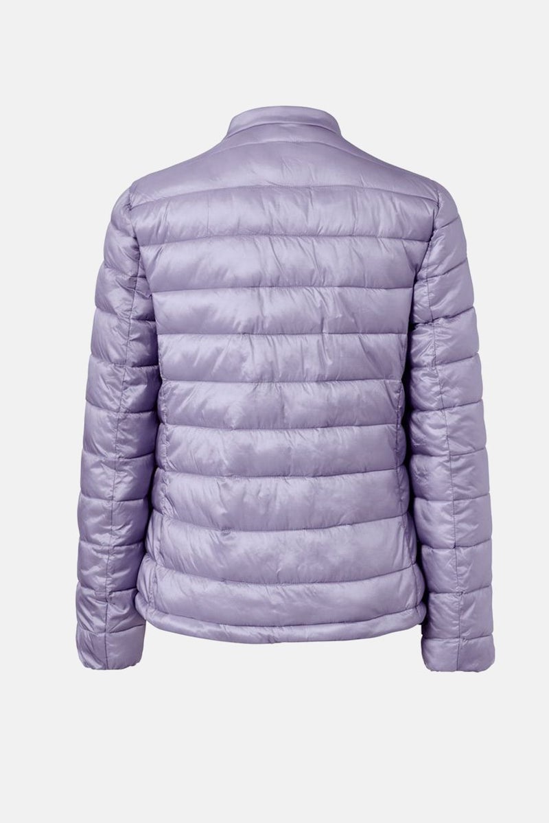 Tchibo Women Quilted Puffer Jacket, Lilac - Image 3