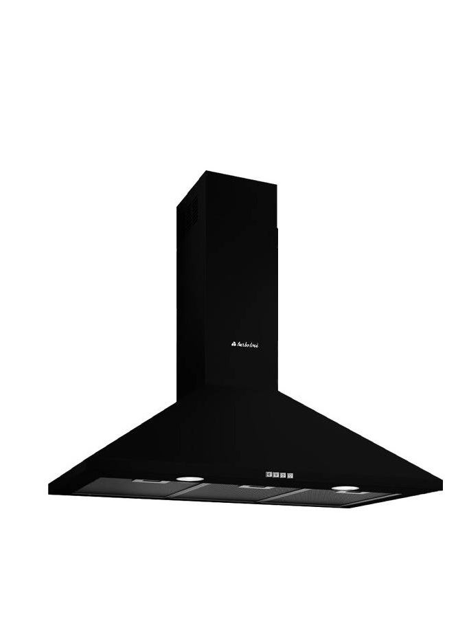 Turboline Air Pro Plus 90cm stainless steel hood, speed 850m³/h - Air Pro Plus 90 BK 
