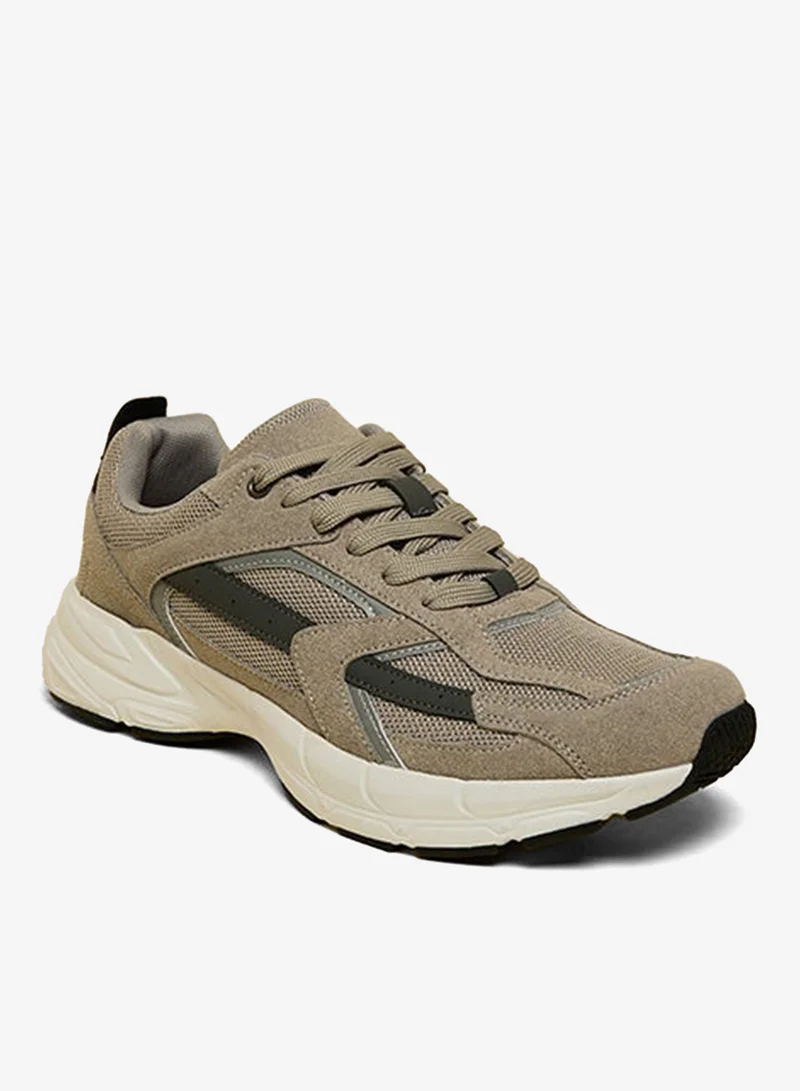R&B Textured Lace Up Shoes