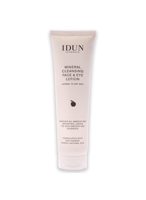 Cleansing Face And Eye Lotion Emulsion Based Wash Removes Dirt And Waterproof Makeup Recommended For Dry And Mature Skin 100 Percent Vegan Contains Canola And Oat Oil 5.07 Oz