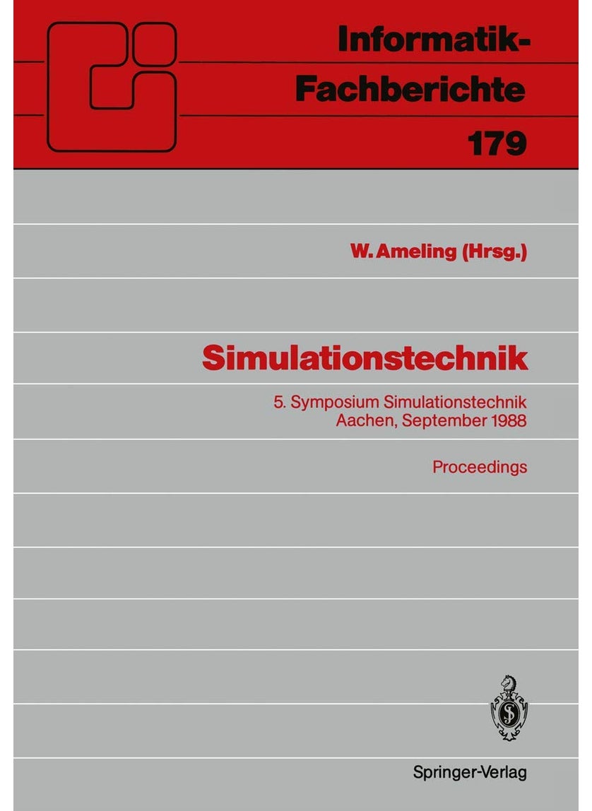 Simulationstechnik: 5. Symposium Simulationstechnik Aachen, 28.-30. September 1988 Proceedings 