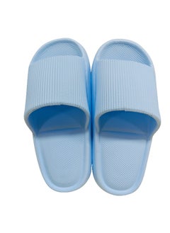 Miniso Step into comfort with these light blue classic series bath slippers (size 39-40). 