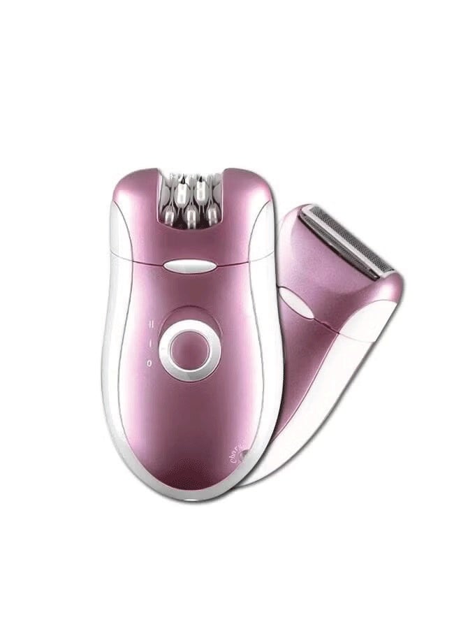 Kemei Rechargeable Epilator KM-2068 Pink/White - Image 1
