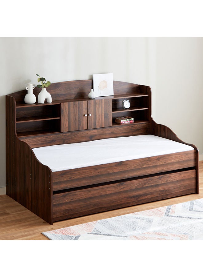 Home Box Cooper Single Cabin Bed With Pull-Out Bed 194.5 x 133 x 121 cm, Mattress Size - 90x190cm  - Image 3