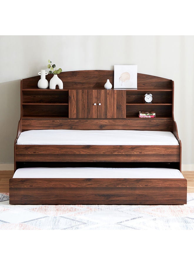 Home Box Cooper Single Cabin Bed With Pull-Out Bed 194.5 x 133 x 121 cm, Mattress Size - 90x190cm  - Image 2