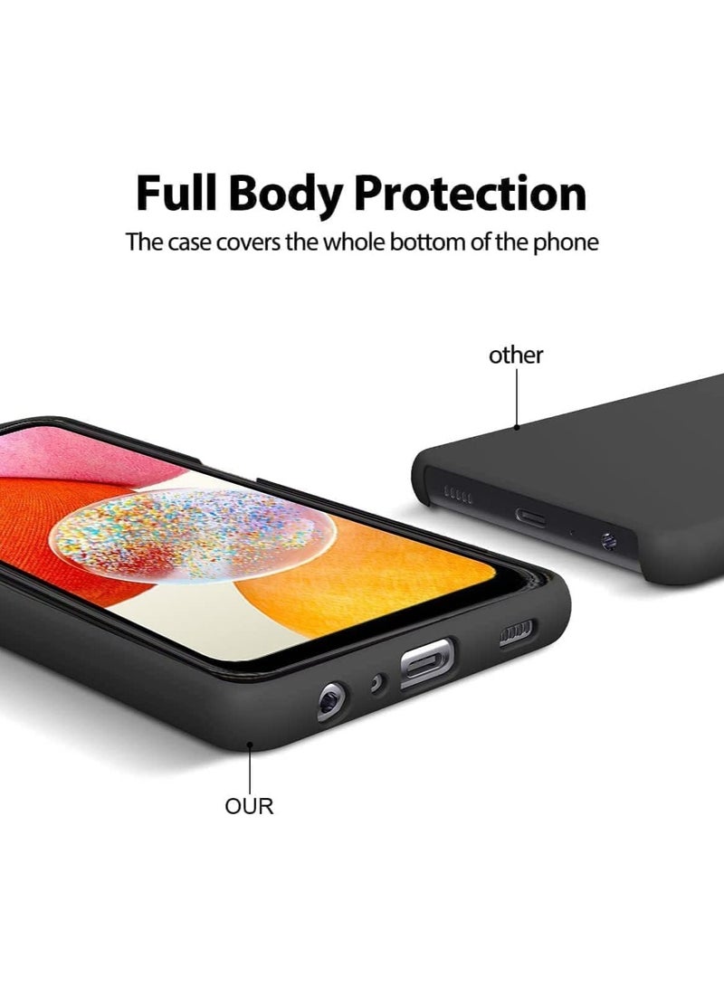 جراب لهاتف Samsung Galaxy M16 5G / Galaxy F16 5G مصنوع من السيليكون الناعم TPU مع لمسة نهائية غير لامعة وغطاء خلفي مقاوم للصدمات وبطانة داخلية من القماش مع حماية للكاميرا لهاتف Samsung Galaxy M16 / F16 5G - Image 4
