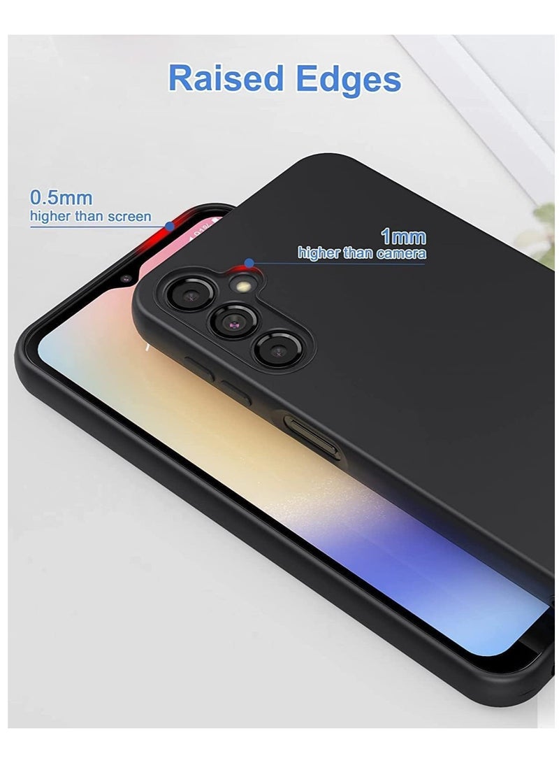 جراب لهاتف Samsung Galaxy M16 5G / Galaxy F16 5G مصنوع من السيليكون الناعم TPU مع لمسة نهائية غير لامعة وغطاء خلفي مقاوم للصدمات وبطانة داخلية من القماش مع حماية للكاميرا لهاتف Samsung Galaxy M16 / F16 5G - Image 3