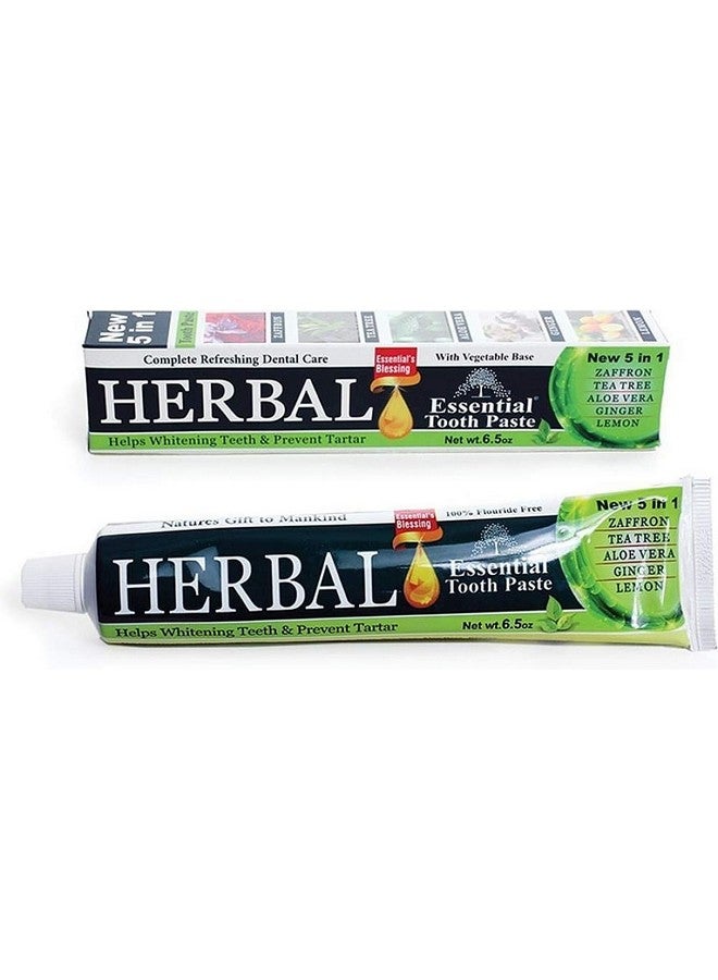 Cultural Exchange Essential Palace Blessing Natural Herbal Toothpaste [Pack Of 2-6.5 Oz.]