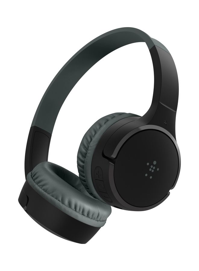 Belkin Soundform Kids On Ear Wireless Headphones (With Built In Microphone, Girls And Boys For Online Learning, School, Travel, Compatible With Iphones, Ipads, Galaxy And More) Black - Image 3