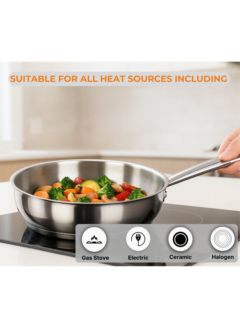 بينتولا بنتولا طقم قدور ستانلس ستيل - 8 قطع - Image 2