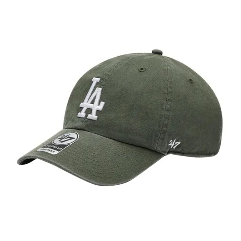 47 47 Brand Los Angeles Dodgers BW '47 Brand Clean Up Cap In Moss