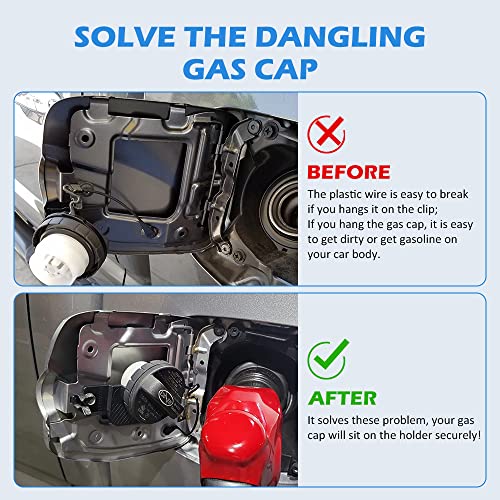 NORTHYUN Gas Cap Holder Compatible with Toyota Tacoma 2016-2023 3rd Gen Car Fuel Tank Gas Cap Holder - Image 5
