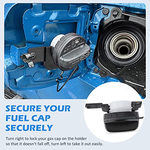 NORTHYUN Gas Cap Holder Compatible with Toyota Tacoma 2016-2023 3rd Gen Car Fuel Tank Gas Cap Holder - Image 4
