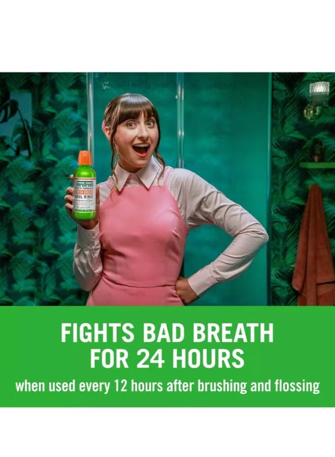 Therabreath Fresh Breath Oral Rinse Mild Mint 473ml Bottle (Pack of 2) - Image 2