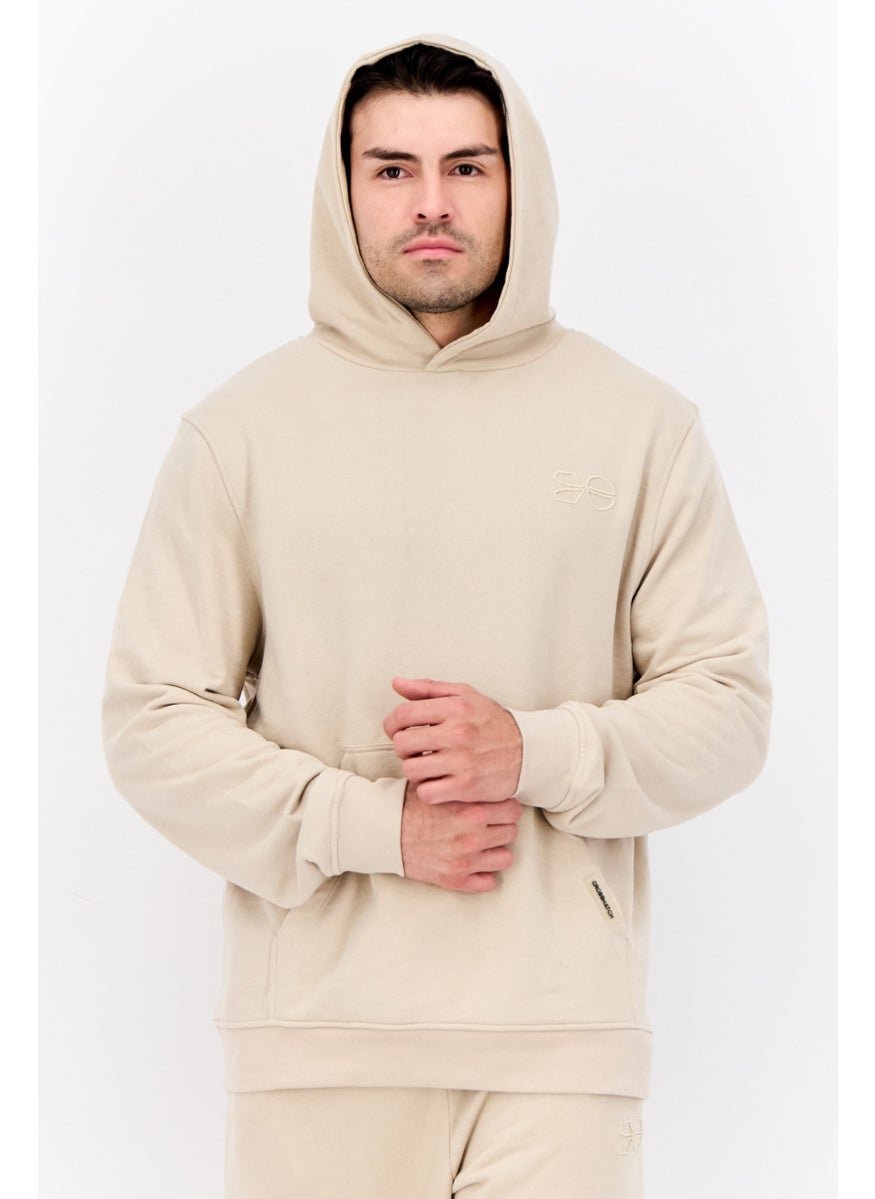 Men 2 Pieces Hooded Sweatshirt And Sweatpants Set, Beige - pzsku/ZEA446A431D754539B677Z/45/_/1738678847/862afe10-3fe3-46c6-9c77-03ca980c4586