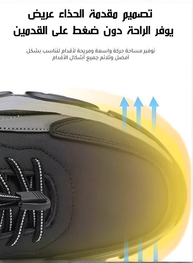 حذاء رجال رياضي خفيف الوزن مقاوم للاهتراء ماص للصدمات - لتسلق الجبال والتنزه اليومي - Image 4