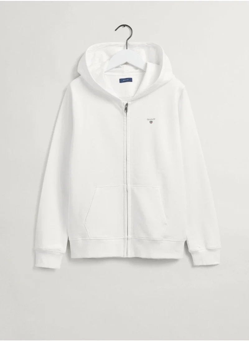 غانت Gant Teen Boys Original Zip Hoodie