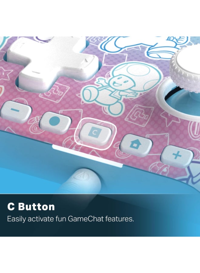 PowerA Advantage Wired Controller for NSW2- Mushroom Kingdom - Image 4