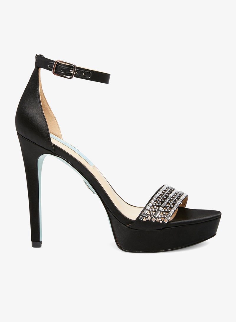 STEVE MADDEN ALMA Metal Accent Flat Sandals - Image 1