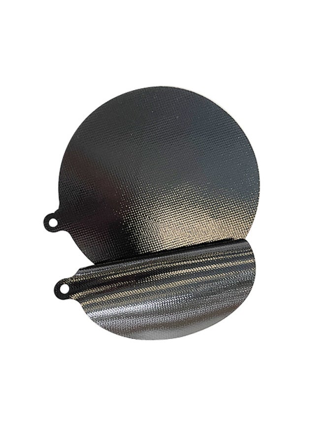 Generic Non-printing Induction Cooker Heating Cushion Induction Cooker Thermal Conductive Anti-fouling Special Protective Mat Kitchen Placemat-Size:0.7mm 24.5cm Hanging Ear  - Image 4