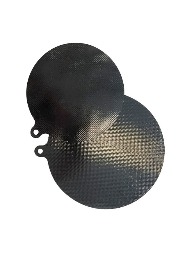 Generic Non-printing Induction Cooker Heating Cushion Induction Cooker Thermal Conductive Anti-fouling Special Protective Mat Kitchen Placemat-Size:0.7mm 24.5cm Hanging Ear  - Image 2