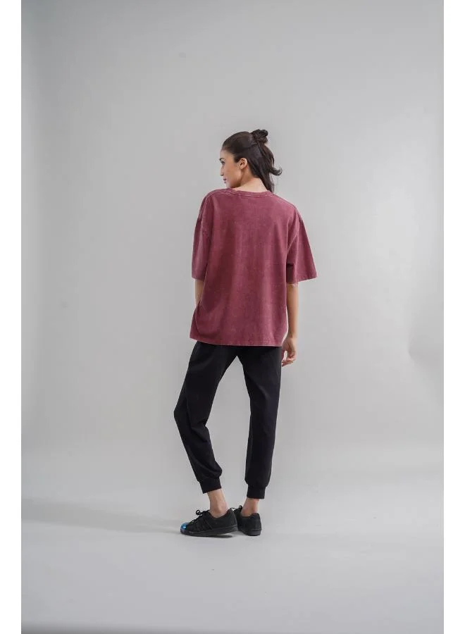 نسيسيرا Rust Acid Wash Unisex T-Shirt