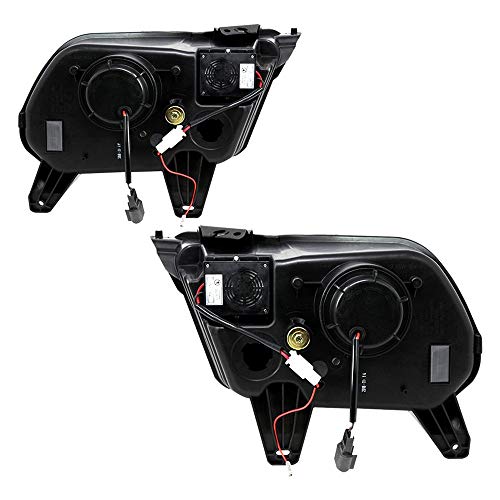 Winjet Renegade Series Compatible with 2010 2011 2012 S197 Ford Mustang S550 Style LED DRL Sequential Projector Aftermarket Performance Headlight Pair Set - Image 2