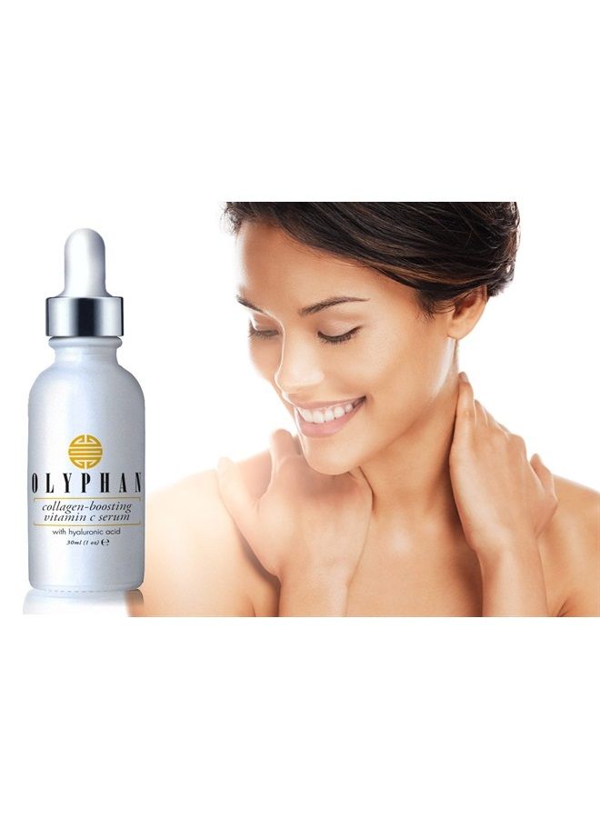 OLYPHAN Organic Vitamin C Serum with Hyaluronic Acid for Face; Natural Anti Aging Facial Serum to Reduce Wrinkles for Men and Women - Image 3