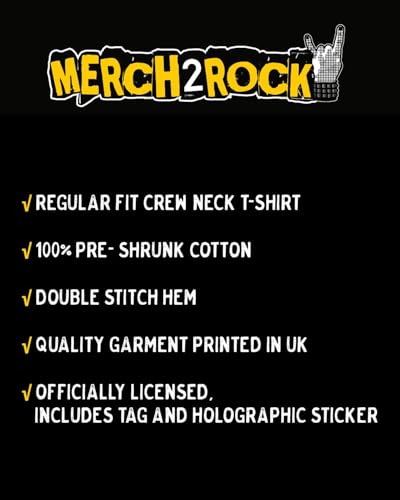 Merch2rock Oasis Men's Union Jack T-Shirt Navy Large | Officially Licensed Merchandise - Image 3