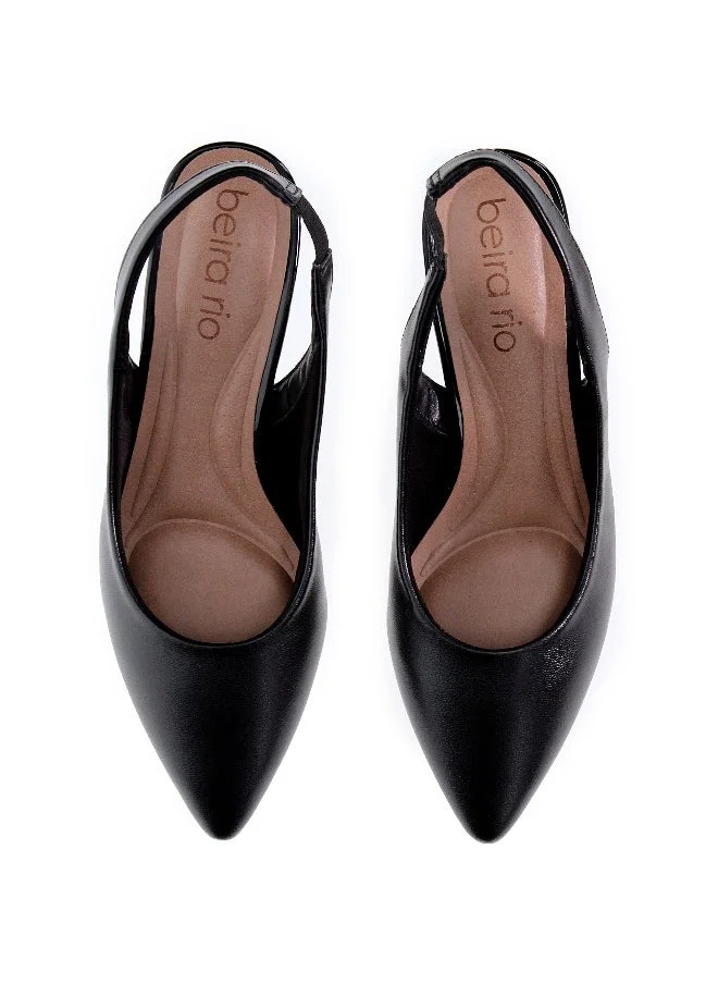 Beira Rio Beira Rio Ladies Low Heel Sandals Black | Made In Brazil